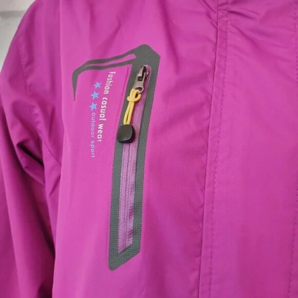 Outdoorsport Waterproof Women'sPurple Jacket SizeS - Picture 7 of 15